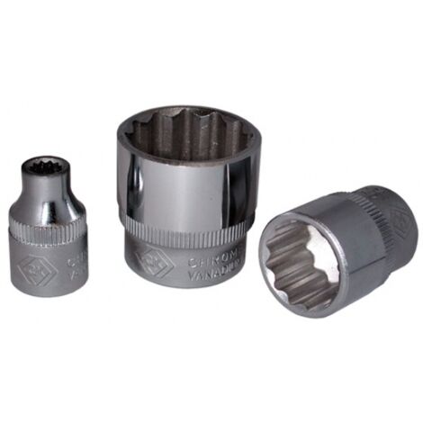 C.K T4690M 15 Esagono esterno Inserto a bussola 15 mm 1/2 (12.5 mm) (1/3)