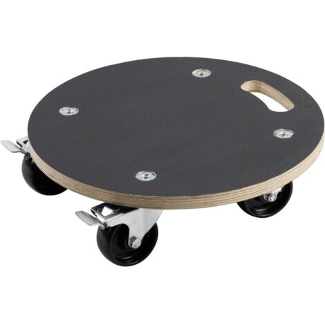Metafranc WU0822040 Piattaforma con ruote Capacità di carico (max.): 200 kg 380 mm x 110 mm Numero ruote di guida 4