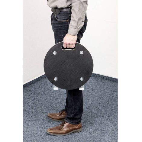 Metafranc WU0822040 Piattaforma con ruote Capacità di carico (max.): 200 kg 380 mm x 110 mm Numero ruote di guida 4