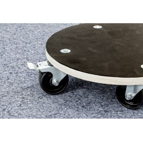 Metafranc WU0822040 Piattaforma con ruote Capacità di carico (max.): 200 kg 380 mm x 110 mm Numero ruote di guida 4