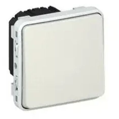 Legrand N4932 - Interruttore A Bilanciere In Cristallo, 1 Modulo - Placca In Cristallo - Garanzia Mondiale