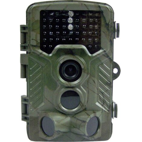 Berger & Schröter Wifi 4K Full HD 20MP Camera outdoor LED neri, Registrazione rumori, WLAN, Video time lapse Verde Mime (1/5)