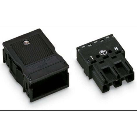 WAGO 770-113 Connettore di alimentazione WINSTA MIDI Spina dritta Tot poli: 3 25 A Nero 25 pz.