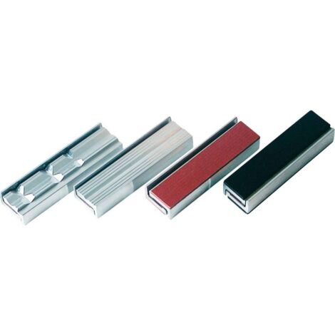 Ganasce protettive magnetici per morsa alluminio 150 mm 8 pz