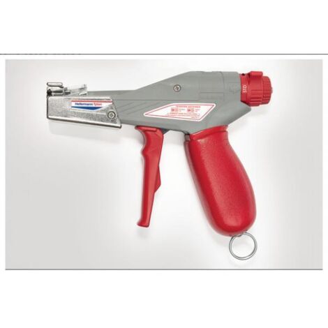 HellermannTyton MK9SST Utensile di lavorazione manuale per fascette fermacavi in acciaio inossidabile della serie MBT/M (1/3)