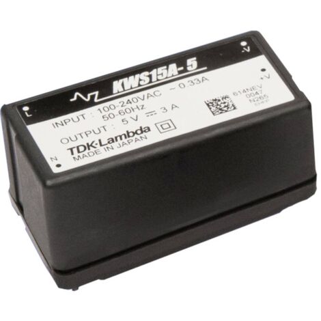 TDK-Lambda KWS15A-12 Alimentatore da circuito stampato AC / DC 12 V 1.3 A  15.6 W