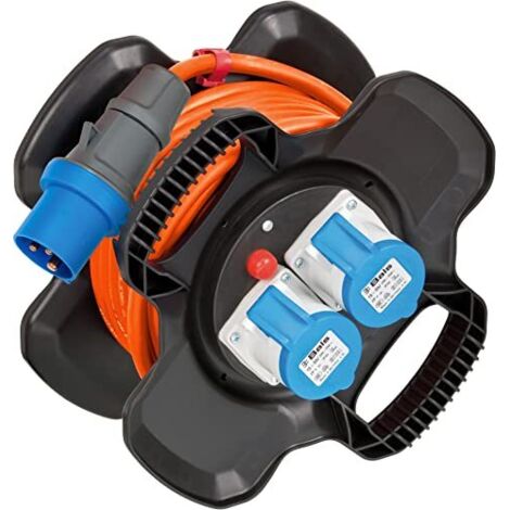 Brennenstuhl 1169730101 Avvolgicavo da campeggio 10 m Spina CEE 16 A 3 poli (1/4)