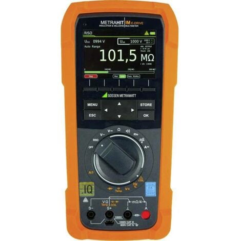 Gossen Metrawatt M S Multimetro Portatile Strumento Ad Alta Precisione Calibrato Dakks