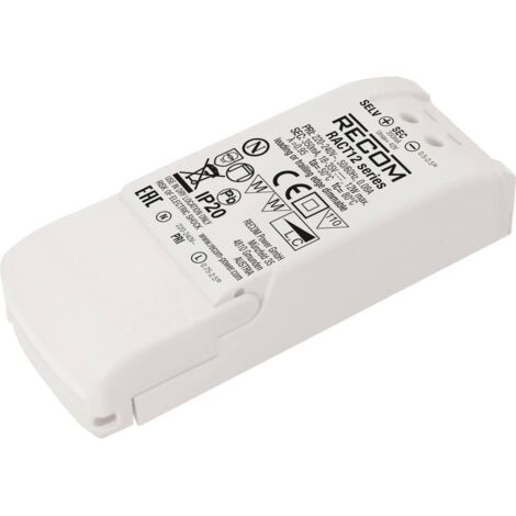RECOM Driver per LED 12 W 500 mA 12 - 24 V/DC 1 pz.