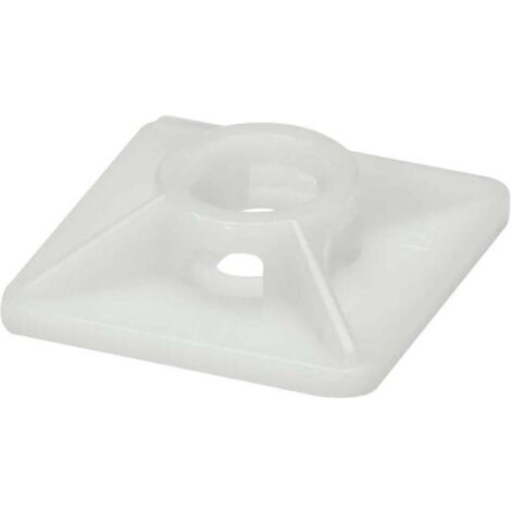 Phoenix Contact WT-BASE LS HF 6 Supporto per cavi autoadesivo 3240708 aperture su 4 lati Trasparente 100 pz. (1/2)
