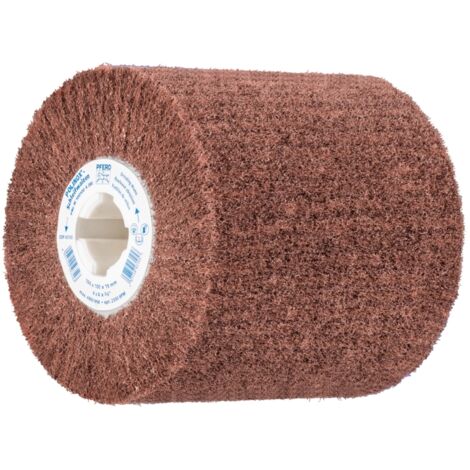 Spazzola A Rullo Abrasivo In Fibra Sintetica 120x100mm - Grana 60 Per Levigatrici, Metallo E Legno - Foto 2