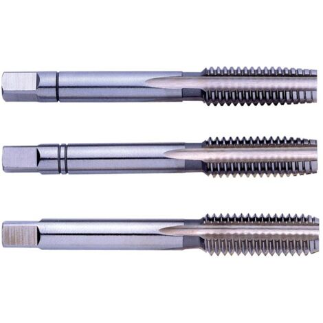 Kit Maschi A Mano 3 Pezzi M3 Metrico - Donau MHG30 DIN 352 HSS - Made In Germany - 3