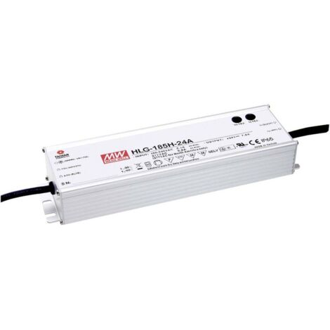 MW Mean Well HLG-185H-48A Driver per LED, Trasformatore per LED Tensione costante, Corrente costante 187 W 3.9 A 48 V/D (1/5)