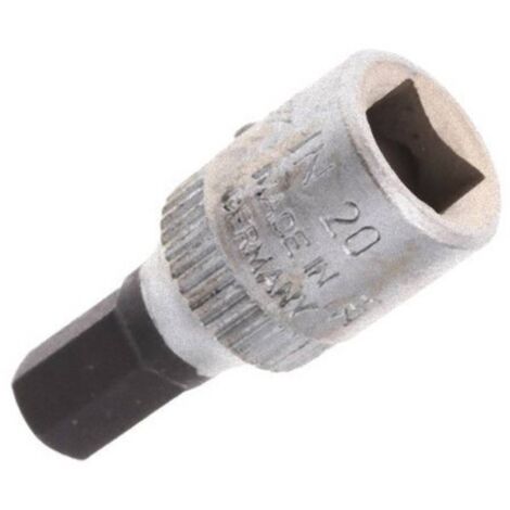 Gedore IN 20 6 6178490 Brugola interna Inserto giravite 6 mm 1/4 (6.3 mm)
