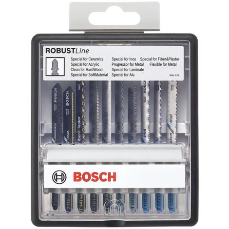 Set Lame Di Ricambio Bosch 2607010025 - 5 Pezzi Per Cesoie GSC 1,8, Taglio Lamiera, Lame Reversibili E Riaffilabili
