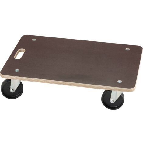 dörner + helmer 300700 MASSIV Professionell Piattaforma con ruote Capacità di carico (max.): 400 kg 590 mm x 390 mm x 1