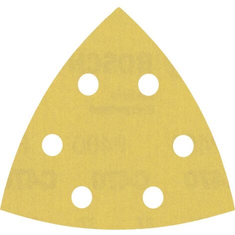 Bosch Accessories EXPERT C470 2608900831 Carta abrasiva a delta perforato Dimensione dei grani 400 (L x L) 93 mm x 93 m