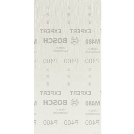 Bosch Accessories EXPERT M480 2608900769 Rete per levigatrici orbitali non perforato Dimensione dei grani 400 (L x L) 2