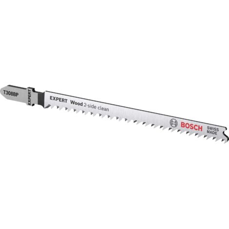 Bosch EXPERT Lame per Seghetto T308BP 5Stk Wood 2-Side Clean