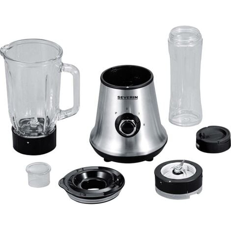 Severin SM 3737 Frullatore per Smoothie 500 W Acciaio inox (spazzolato),  Nero