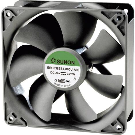 Sunon EEC0382B1-A99 Ventola assiale 24 V/DC 234.4 m³/h (L x L x A) 120 x 120 x 38 mm (1/2)