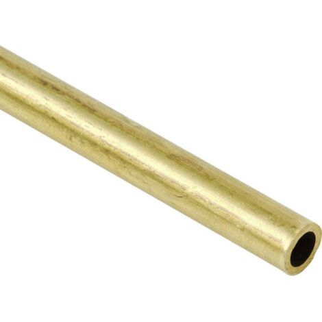Tondino In Ottone 4 Pezzi, 1mm X 1.5mm X 500mm, Barre Tonde Per Modellismo E Bricolage