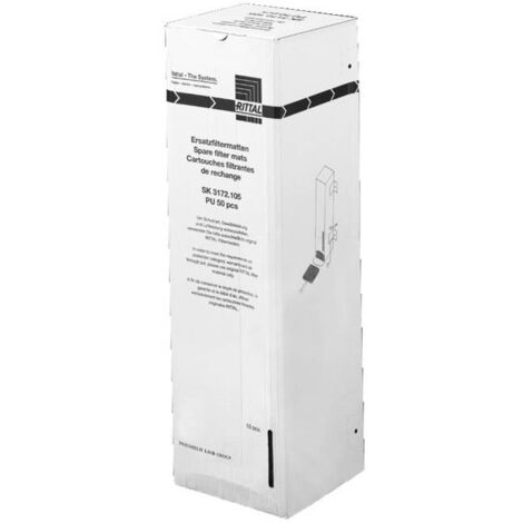 Rittal SK 3172.105 Tappetino filtrante di ricambio (L x A x P) 221 x 221 x 17 mm 50 pz. (1/2)