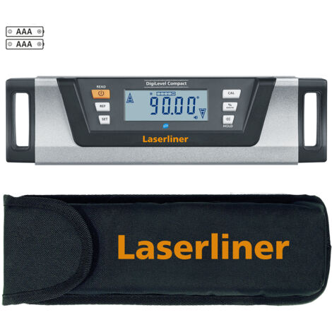 Laserliner Livella Digitale 081.260A - Compatta, Schermo Orientabile