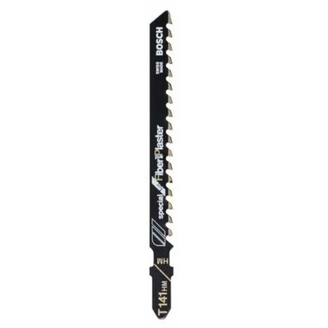 Bosch Accessories 2608900563 LAMA per seghetto alternativo EXPERT ‘Fiber Plaster' T 141 HM, 3 pezzi 3 pz. (1/10)