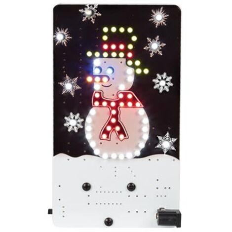 Whadda WSSA200 Pupazzo di neve Modello (kit/modulo): KIT da costruire 9 V, 12 V (1/4)