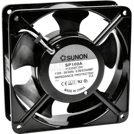 Sunon DP201A2123HBT Ventola assiale 230 V/AC 147.78 m³/h (L x L x A) 120 x 120 x 38 mm (1/3)