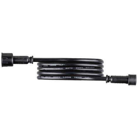 Paulmann 93927 Sistema d'illuminazione Plug&Shine Cavo di collegamento Nero