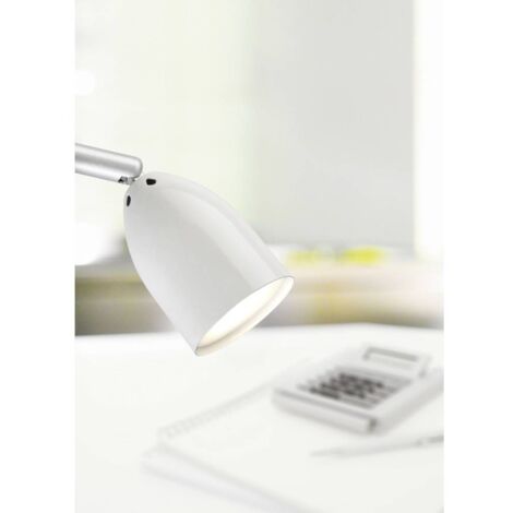 Lampada da Scrivania Led Viper Alluminio Con Pinza H35 cm Trio Lighting