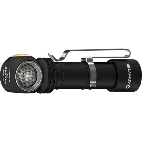 ArmyTek Wizard C2 Magnet White LED (monocolore) Lampada frontale con supporto magnetico a batteria ricaricabile 1200 lm (1/5)