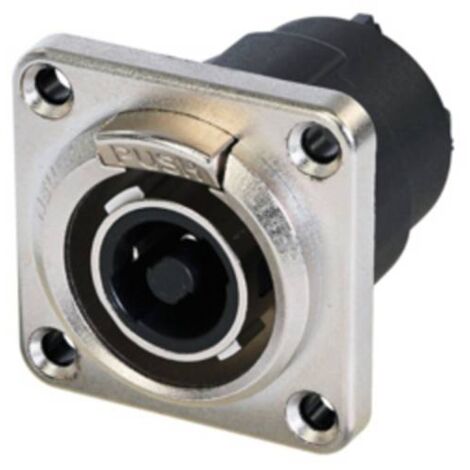 Neutrik NLT4MPXX Presa a pannello Nero, Argento 1 pz. (1/3)