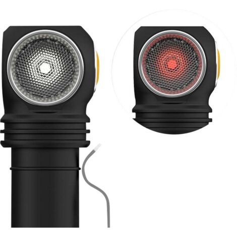 ArmyTek Wizard C2 WR Magnet Warm & Red LED (monocolore) Lampada frontale con supporto magnetico a batteria ricaricabile (1/5)