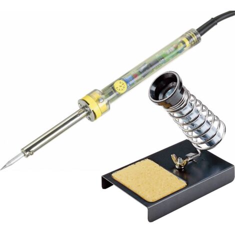 TOOLCRAFT JLS-03 Saldatore A Matita 230V 60W - Temperatura Regolabile 200-450°C - Per Elettronica
