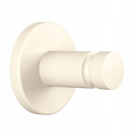 Gancio portasciugamani da bagno, supporto da parete per porta, tesa Moon bianco (1/5)