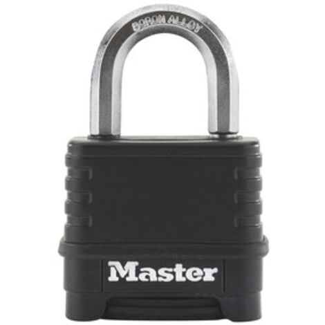 Master Lock Cadenas a combinaison Excell Zinc 57 mm Noir M178EURD