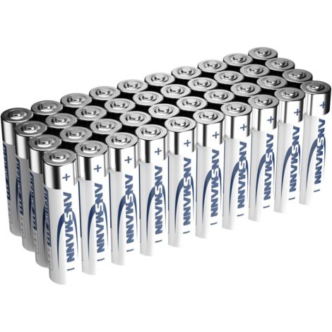 Ansmann Batteria Ministilo (AAA) Alcalina/manganese 1.5 V 40 pz. (1/6)