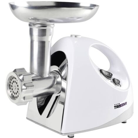 Tritacarne Elettrico Taurus 915505000 – 550W Di Potenza, Con Vassoio E Tubo – Macchina Per Macinare Carne Professionale Per Uso Domestico
