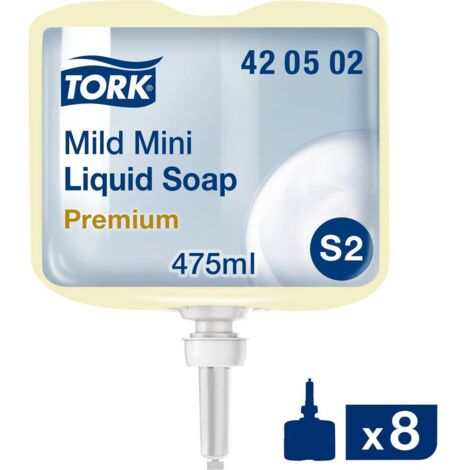 TORK Mild Mini 420502 Sapone liquido 475 ml 8 pz. (1/5)