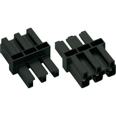 Renkforce 1296317 - Presa intermedia commutabile, 2 poli, colore: Nero