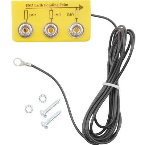 Bernstein Tools for Electronics Spina di messa a terra ESD forma angolata (1/3)