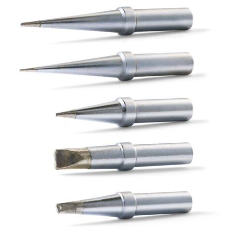 Weller WE-1010 Kit punte di saldatura Forma oblunga, conica, Forma a scalpello, Forma piatta Contenuto 5 Parti