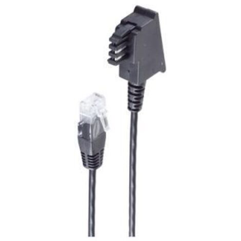 CSL Cavo Internet 20m Da TAE-F A RJ45 Per Router - Nero - Foto 10