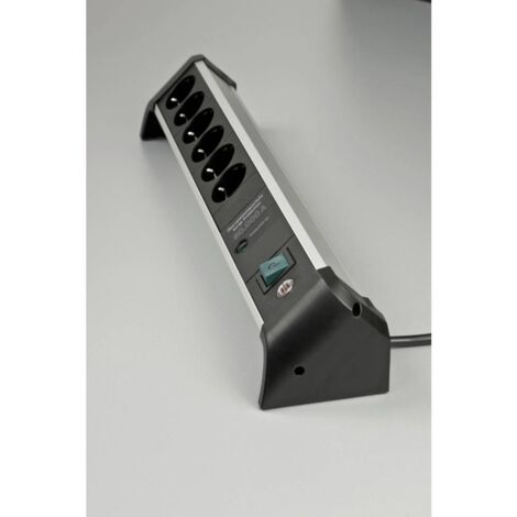 2x Protezione Da Sovratensione Per Linea Telefonica RJ11 | Kl01-P4H | Limitatore Di Picchi Per ADSL, Modem E Fax | Protezione Anti Fulmine