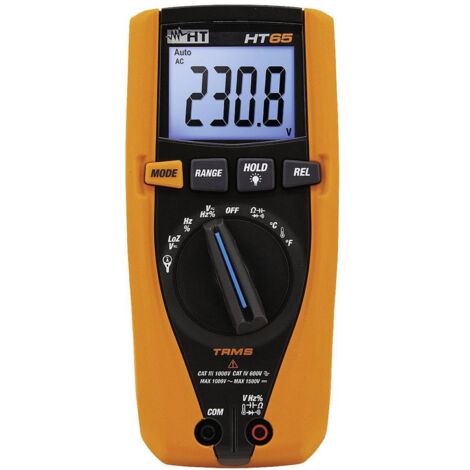 HT Instruments HT62 Multimetro portatile digitale CAT III 1000