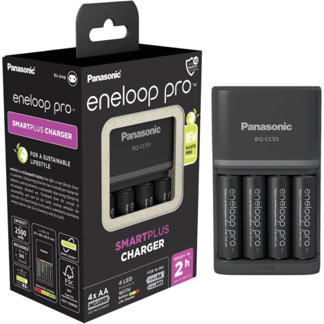 Energizer Pro Charger CHPRO Caricabatterie universale Incl. Batterie  ricaricabili NiMH Ministilo (AAA), Stilo (AA)