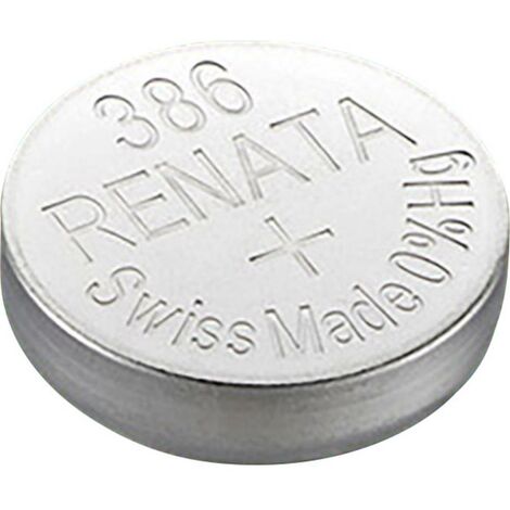 Renata SR43 Batteria a bottone 386 Ossido dargento 130 mAh 1.55 V 1 pz. (1/5)